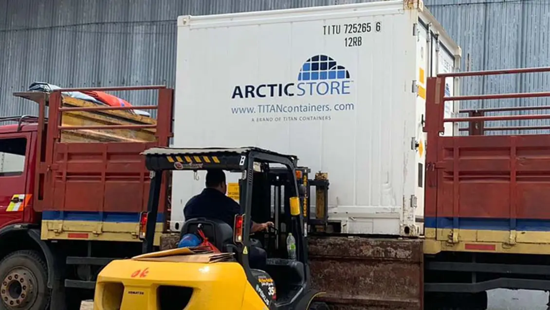 10英尺 ArcticStore 冷藏集装箱——出租冷藏存储