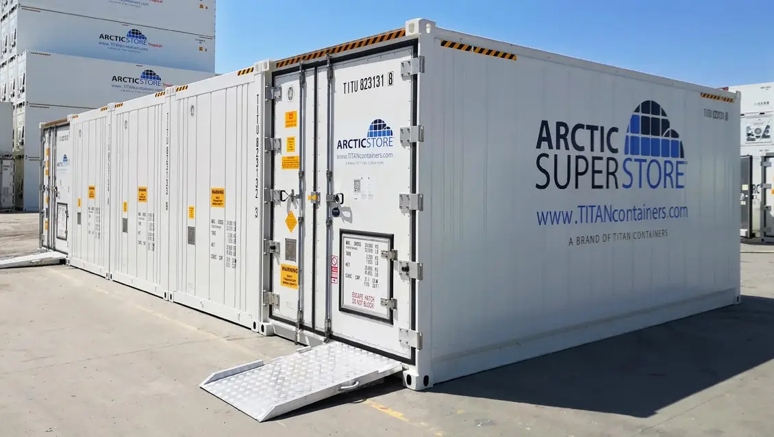 20英尺 Arctic SuperStore 模块化冷藏集装箱出租