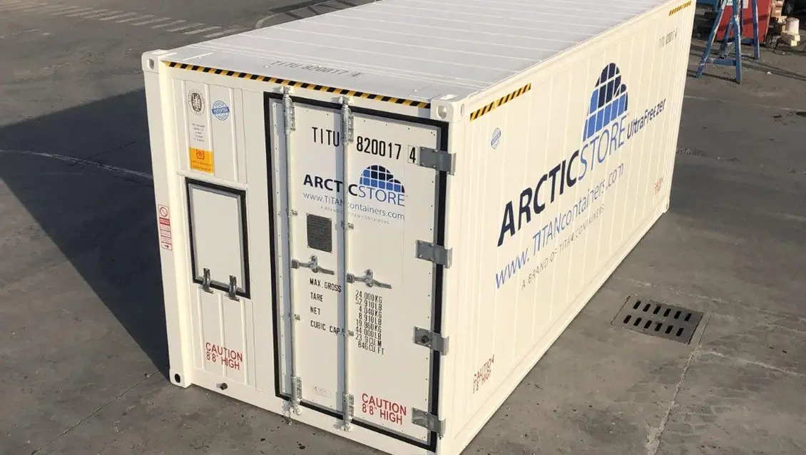 20英尺 Arctic UltraFreezer 冷冻集装箱出租
