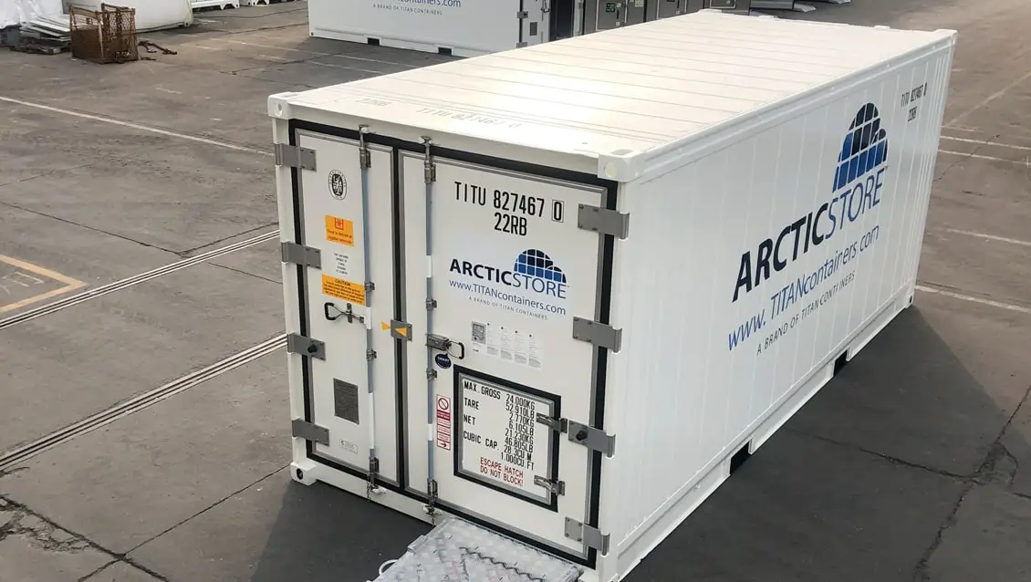 20英尺 ArcticStore 出租冷藏存储解决方案——冷藏集装箱