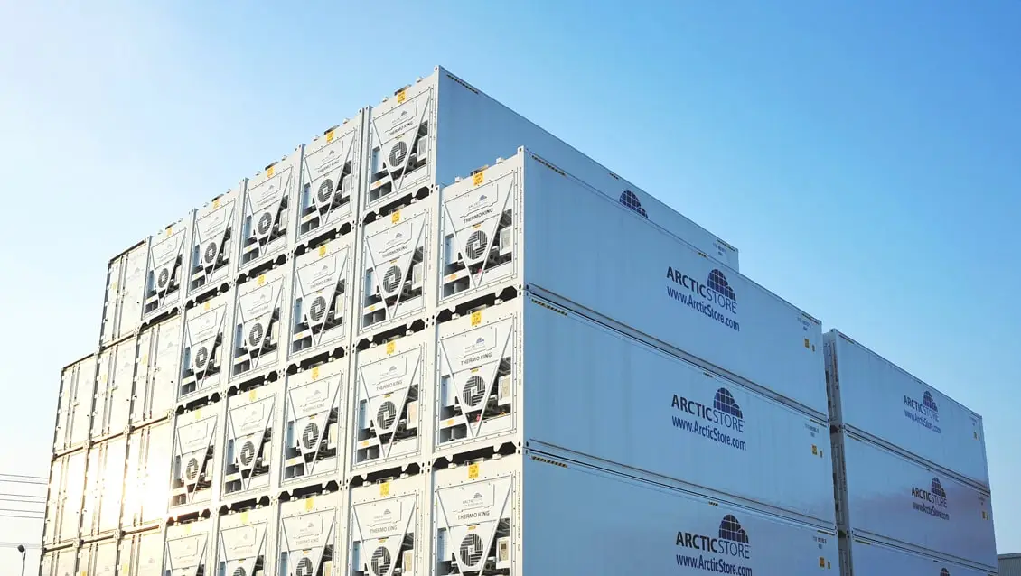 40英尺 ArcticStore 集装箱出租——卓越冷藏存储