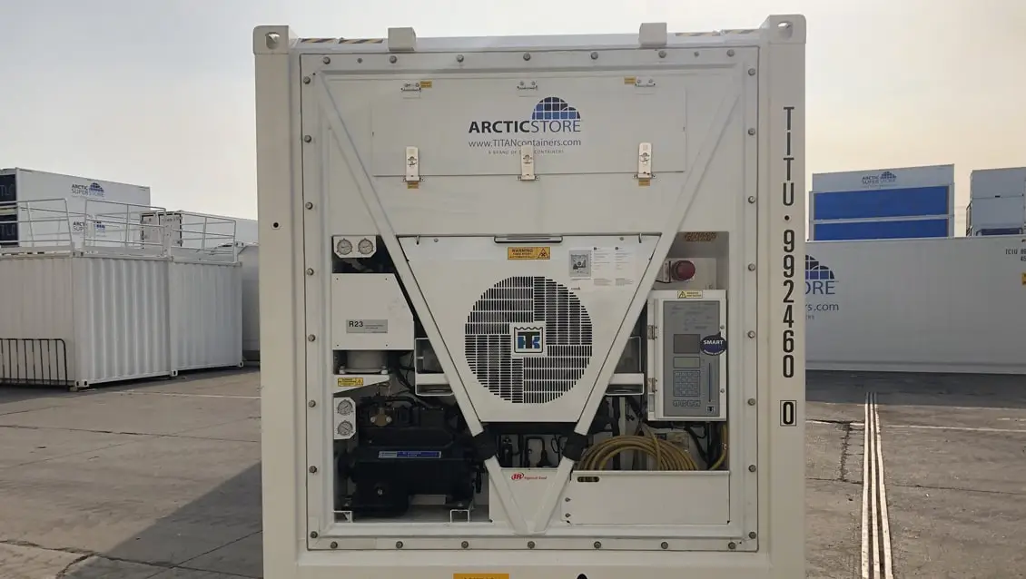 40英尺 Arctic UltraFreezer 冷藏存储——冷冻冷藏集装箱