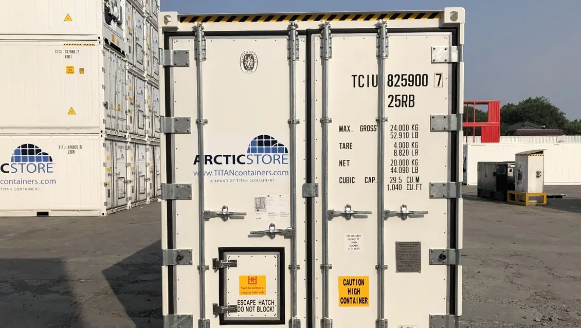 40英尺 Arctic UltraFreezer 冷藏存储——冷冻冷藏集装箱