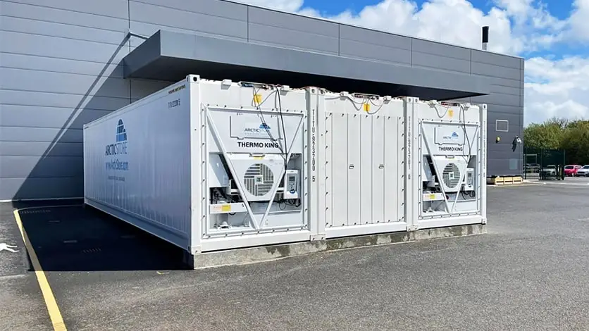 Arctic SuperStore模块化冷藏出租集装箱