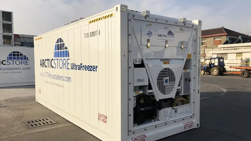 Arctic Ultrafreezer 超低温冷藏——冷藏集装箱出租