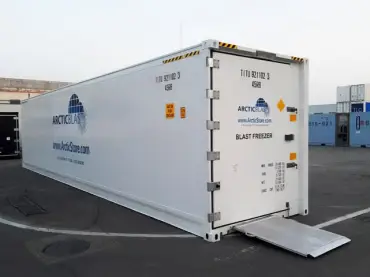 ArcticBlast快速冷却冷藏出租集装箱