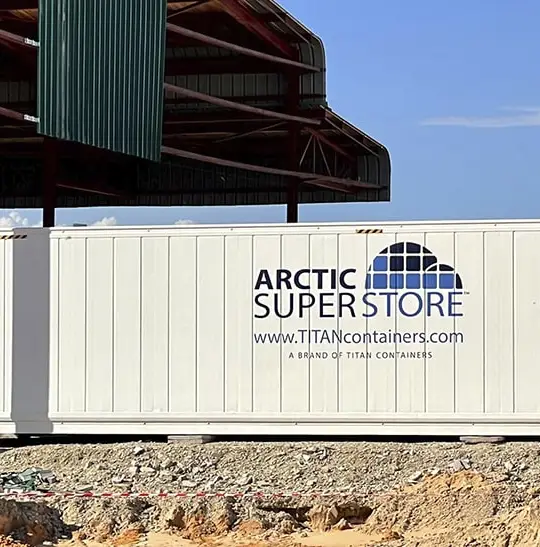 ArcticStore 博茨瓦纳冷藏集装箱安装