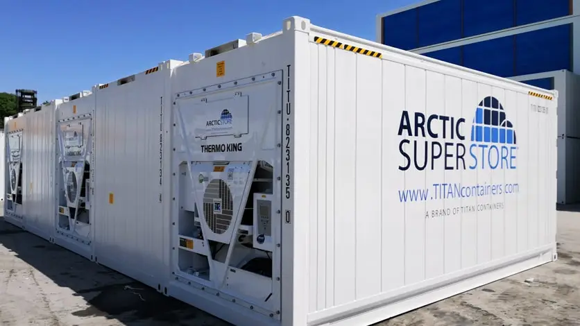 Arctic SuperStore 公共卫生服务模块化冷藏储存
