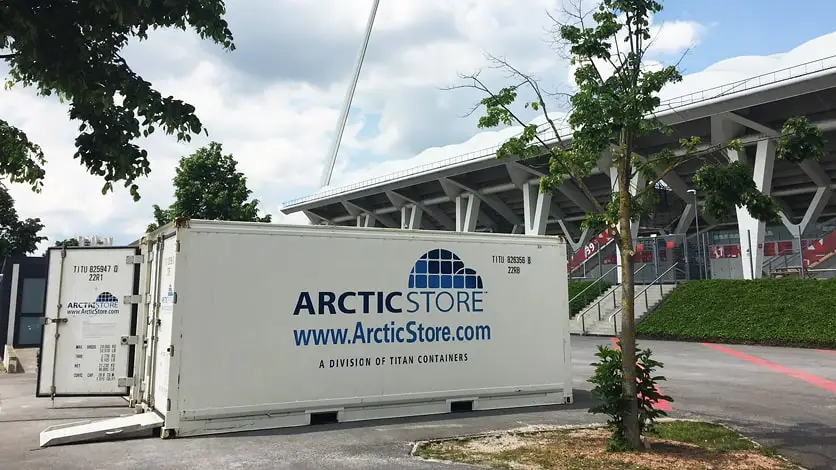 ArcticStore 冷藏解决方案——活动和餐饮用冷藏集装箱