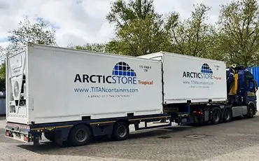 ArcticStore 德国贸易展会用冷藏集装箱
