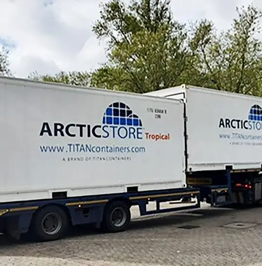 ArcticStore 德国贸易展会用冷藏集装箱