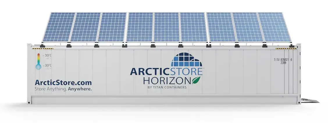 ArcticStore Horizon_集装箱_太阳能电池板_40英尺