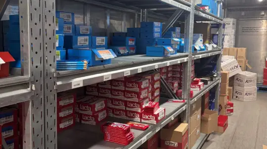 使用 TITAN ArcticStore 冷藏集装箱进行食品配送冷藏存储